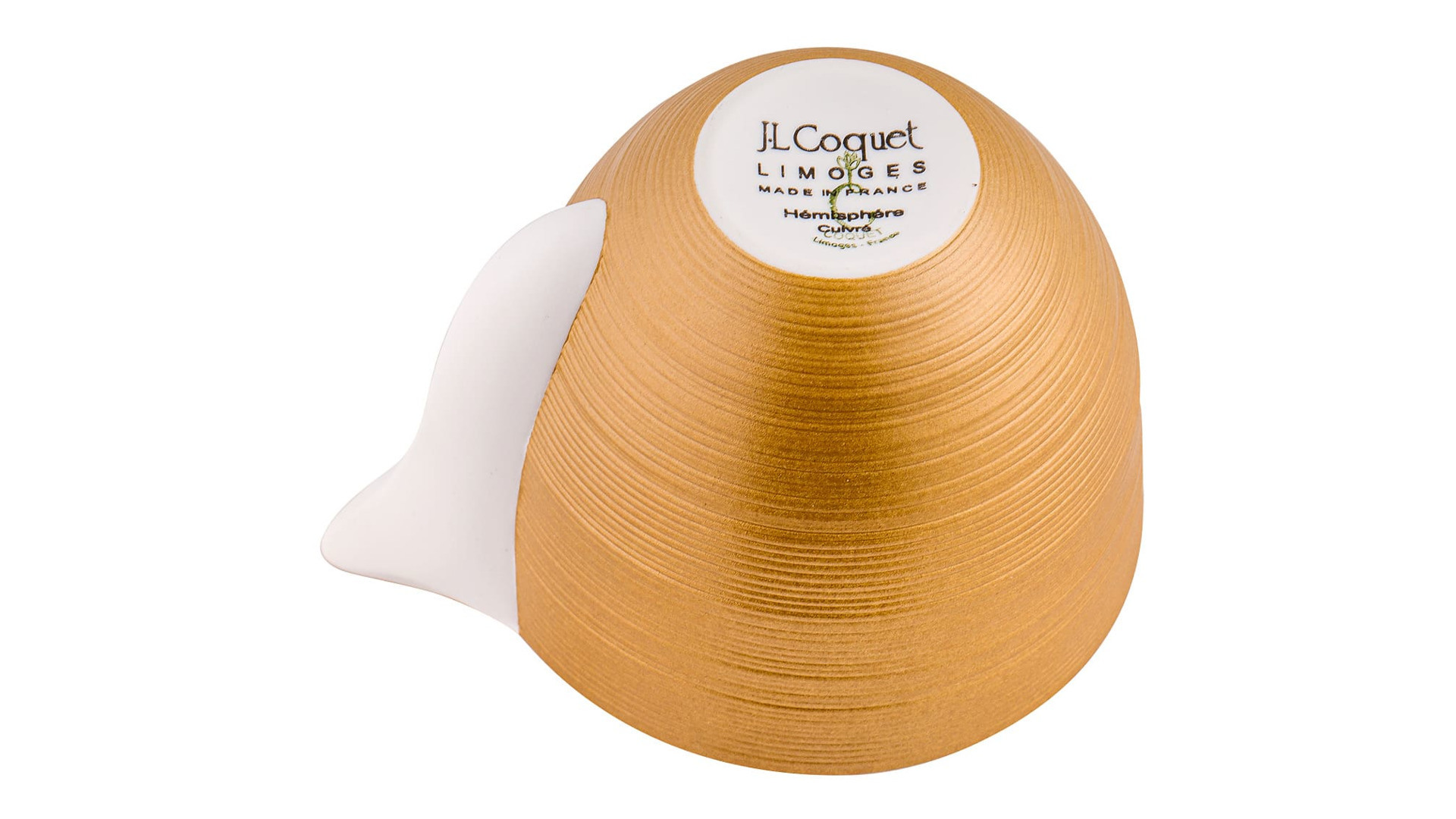 10658540 JL Coquet Сервиз чайный J.L Coquet "Хемисфер.Медный" на 6 персон 21 предметов Фарфор  - Вид №6