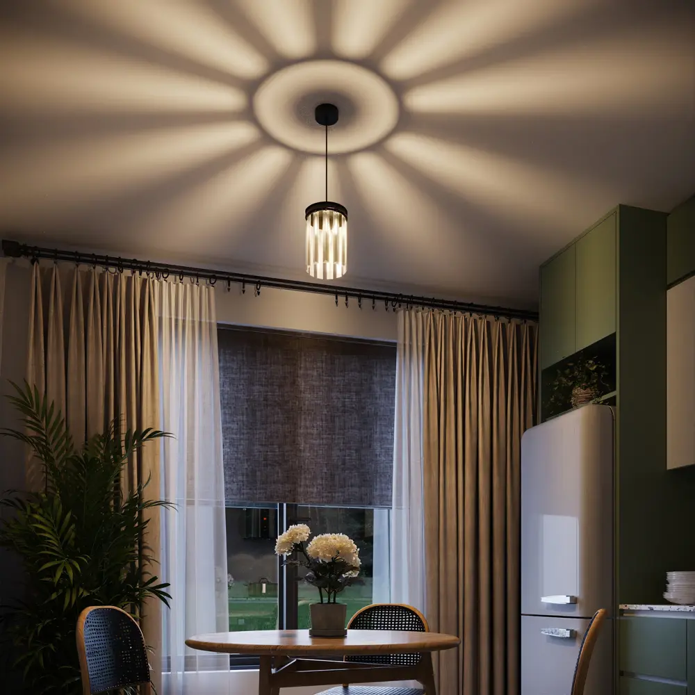 Подвесной светильник Vitaluce Пандора с регулируемой высотой для уютного освещения 82890734 STLM-0932915 - Вид №8