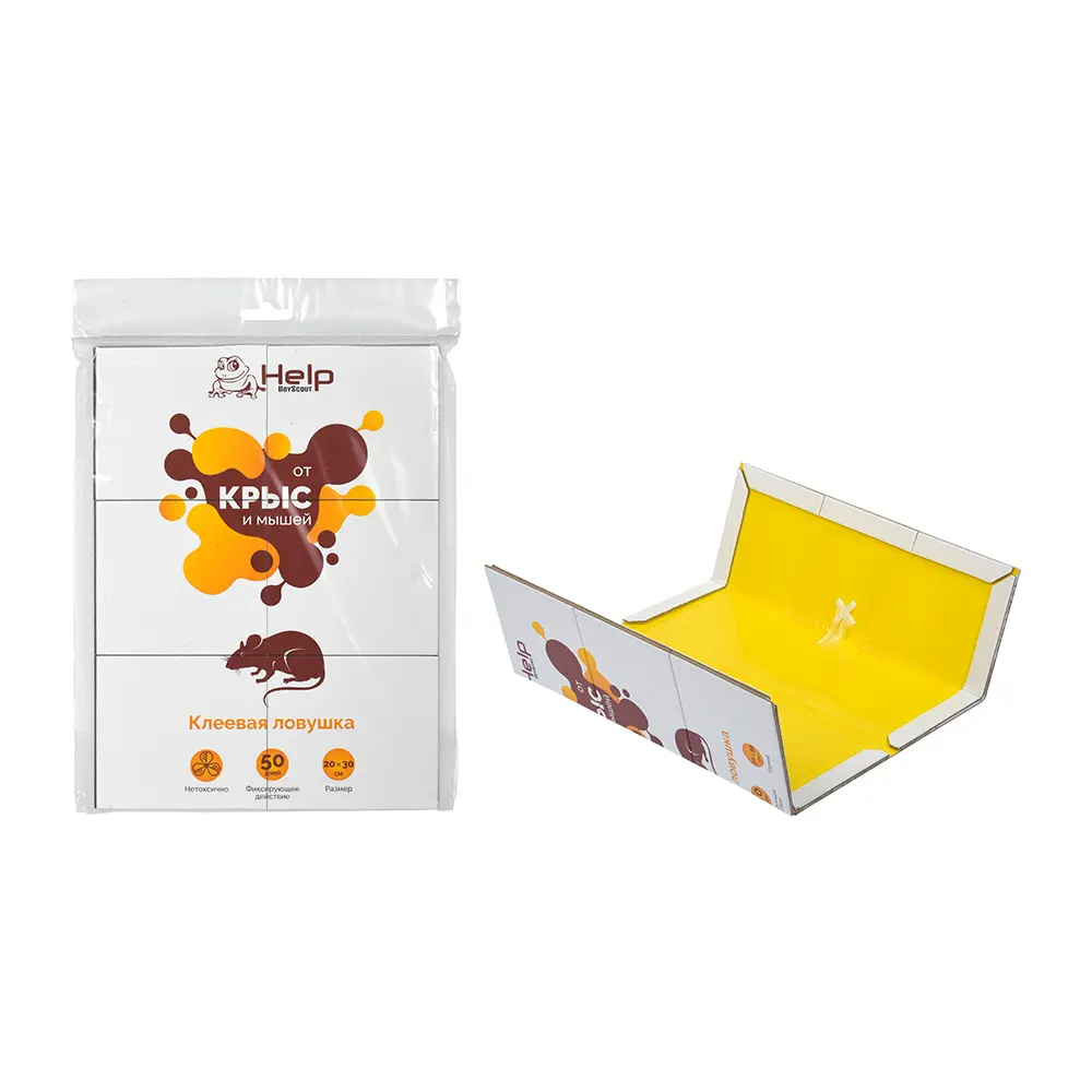 Клеевая ловушка Help для крыс бумага Santreyd STLM-2044083