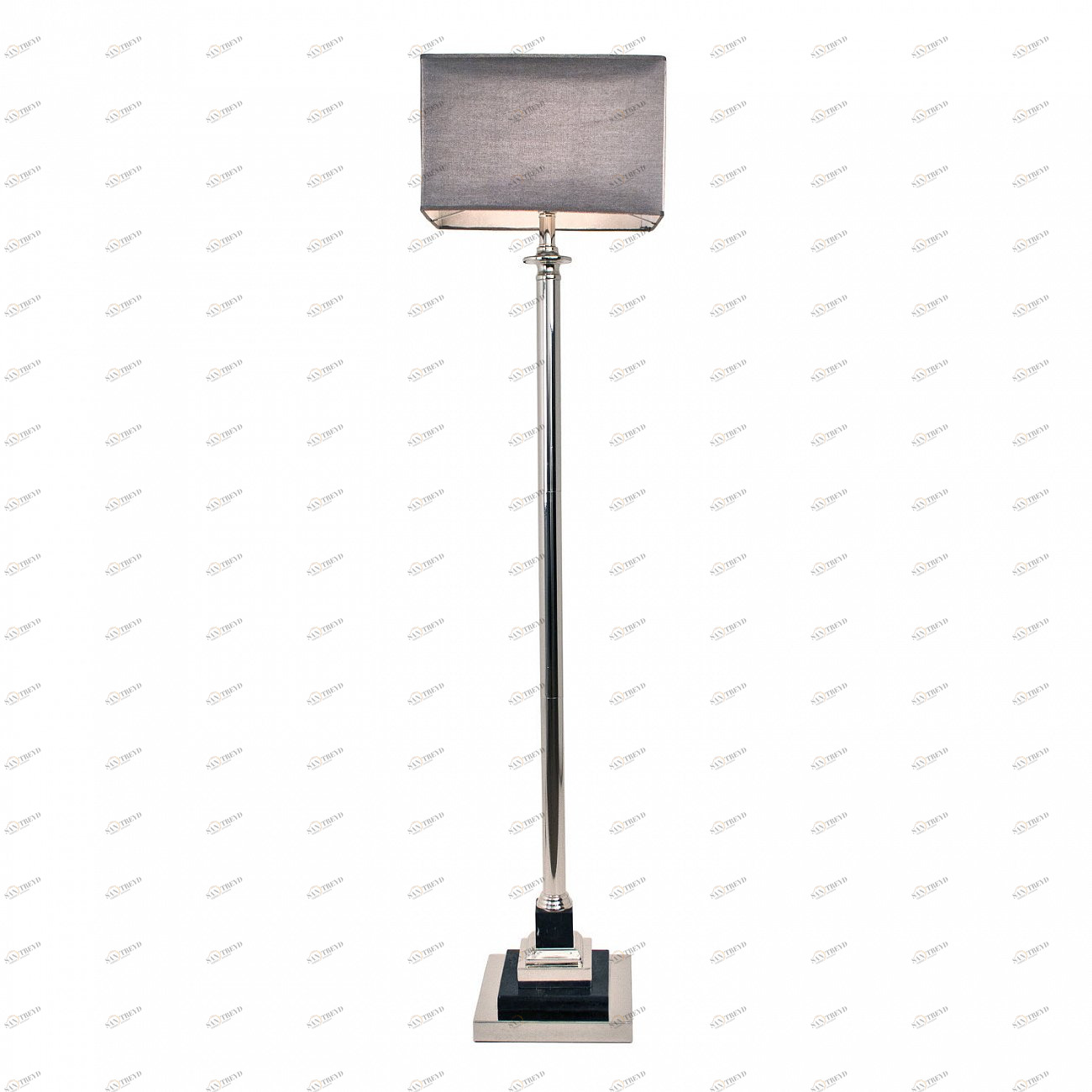 Торшер Krista 5546 PUSHA  059977 Серый;хром 