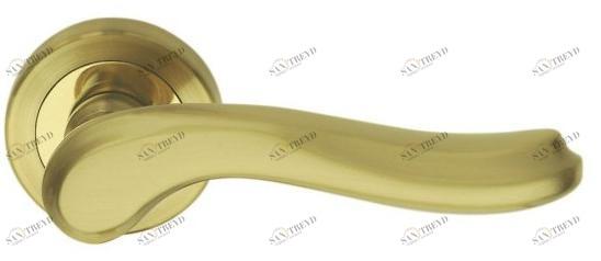 Pasini Ручка из латуни на розетке Laura liscia 0300 