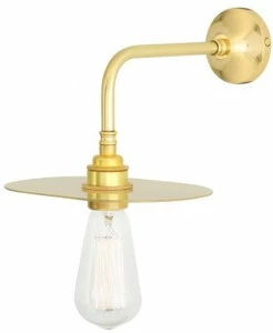 Mullan Lighting Бра с прямым светом ручной работы из латуни Kigoma Mlwl363