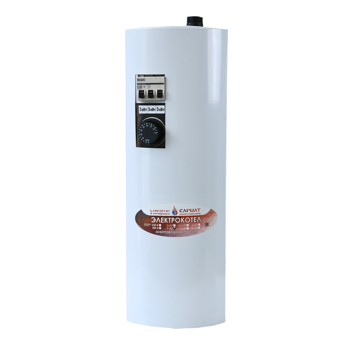 5485981 Электрический котел AXIS САРМАТ ЭВПМ-А 9 кВт 9 кВт STDN-0068094