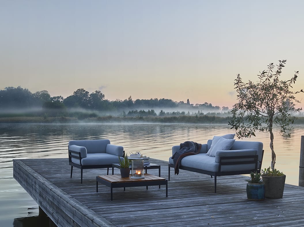 Садовое кресло Sunbrella® с подлокотниками Skargaarden Anholt ARCH-00137070 - Вид №1