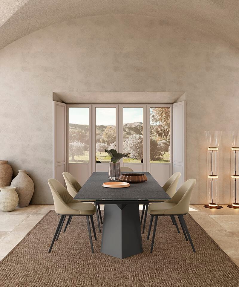 Технический керамический прямоугольный выдвижной стол Febal Casa PHOENIX ARCH-00151258 - Вид №2