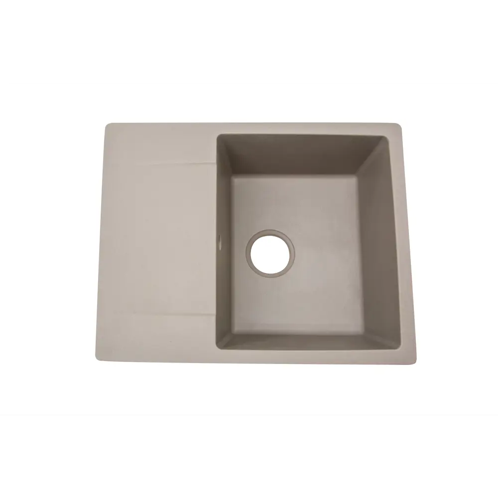 Кухонная мойка DELINIA с крылом 60x48 см из кварцевого композита 87812863 STLM-0075814 - Вид №2