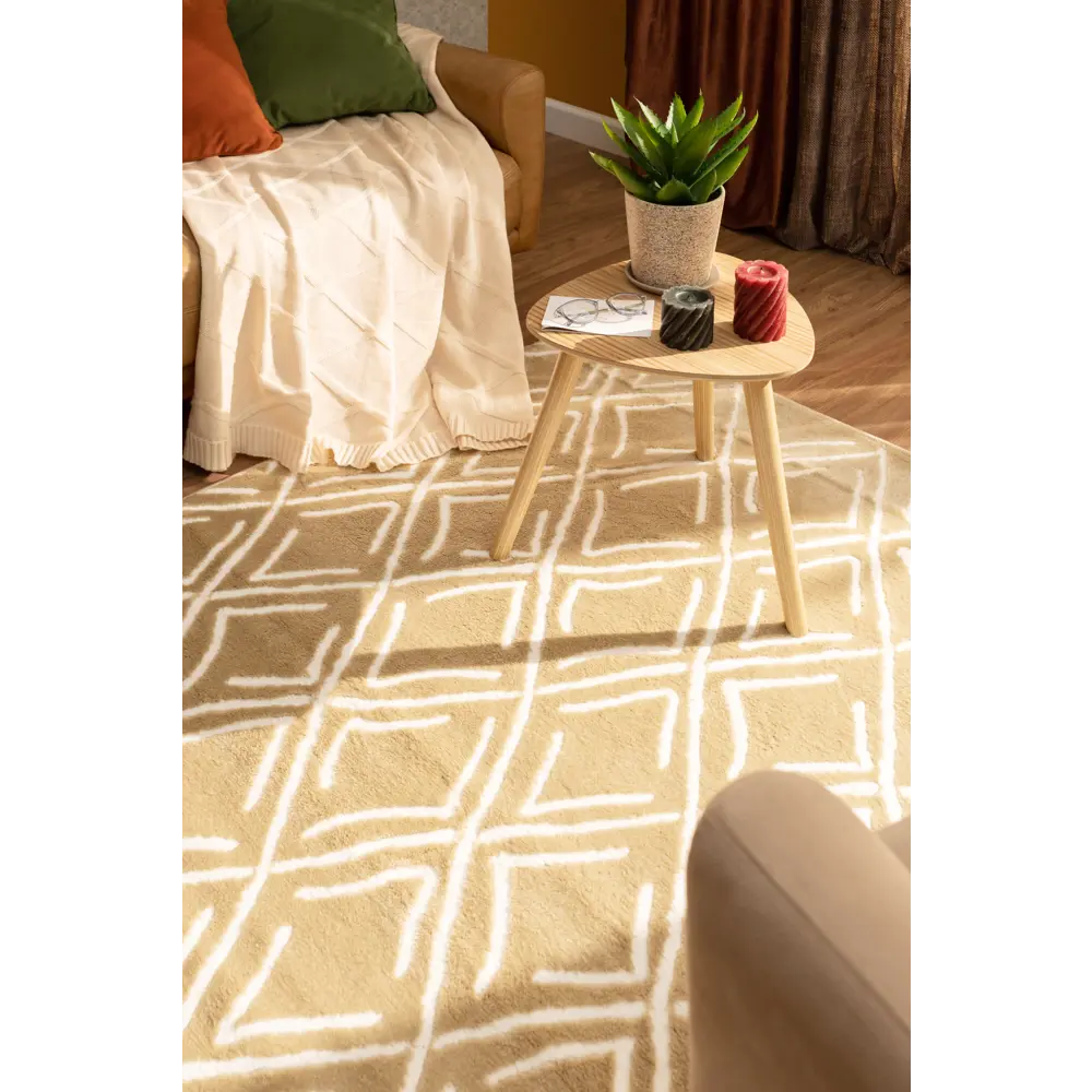 Ковер полипропилен Машаэль 531J 80x140 см цвет бежевый CTIM STLM-2021588 - Вид №5