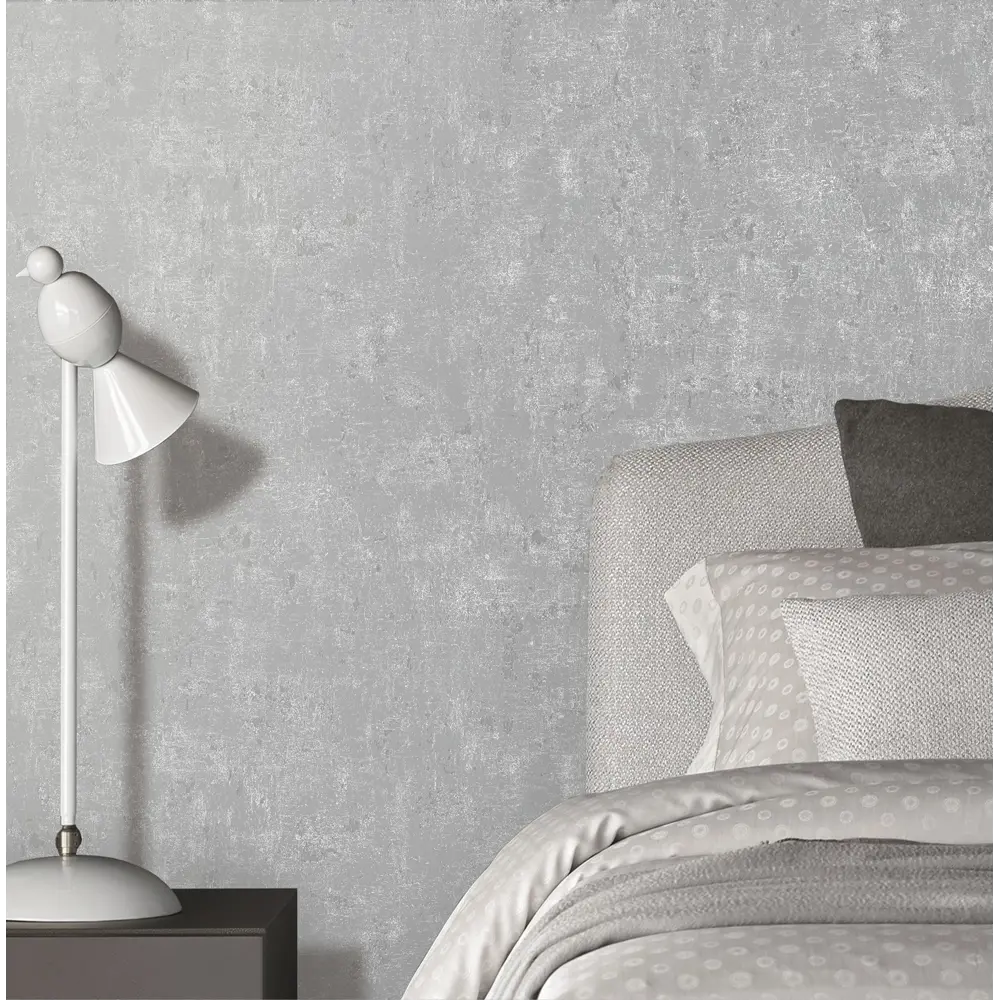 A.S. Creation Лофт — серые флизелиновые обои под бетон 83737792 STLM-0043978 - Вид №2