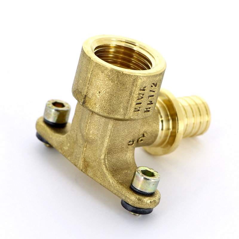 Водорозетка надвижная В латунная REHAU 16х1/2" с креплением 138461 - Вид №2