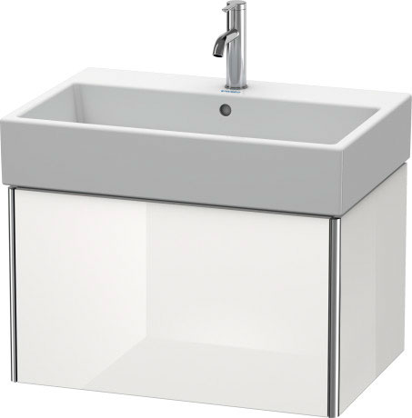 XS409403636 XSquare Тумбочка подвесная Белый шелковисто-матовый лак Duravit - Вид №2