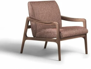 CTS SALOTTI Кресло из ткани с подлокотниками Jack