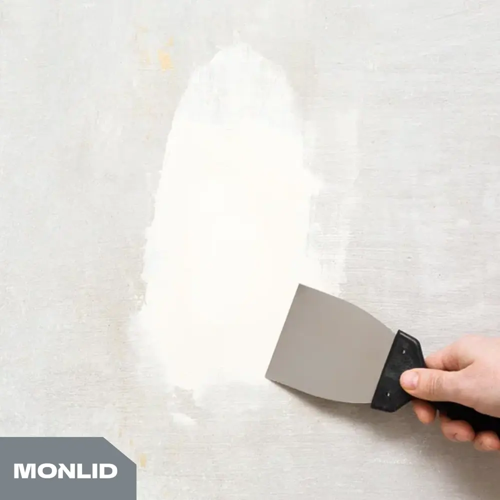 Финишная выравнивающая шпатлевка для сухих и влажных помещений MONLID 1.5 кг Шпатлевка выравнивающая для сухих и влажных пом 1,5 кг STLM-2179956 - Вид №2