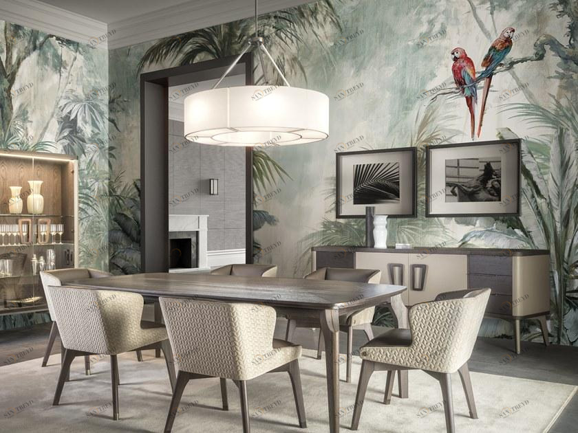 Inkiostro Bianco Тропические панорамные обои Sang real - limited edition sun-id-1516254