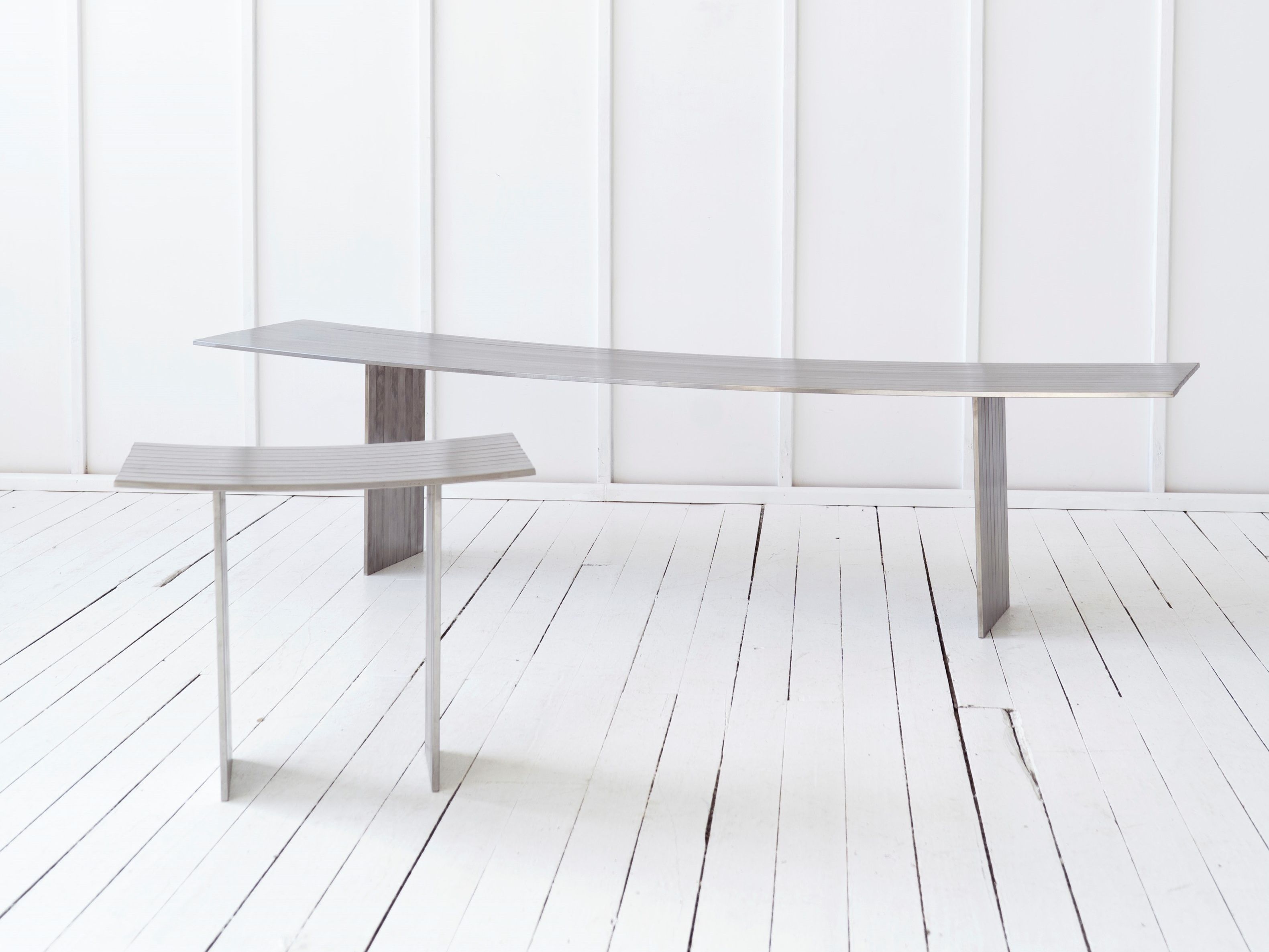 Скамья из нержавеющей стали Movimento Gallery Katryna Sadauskaite ARCH-00020335 - Вид №2