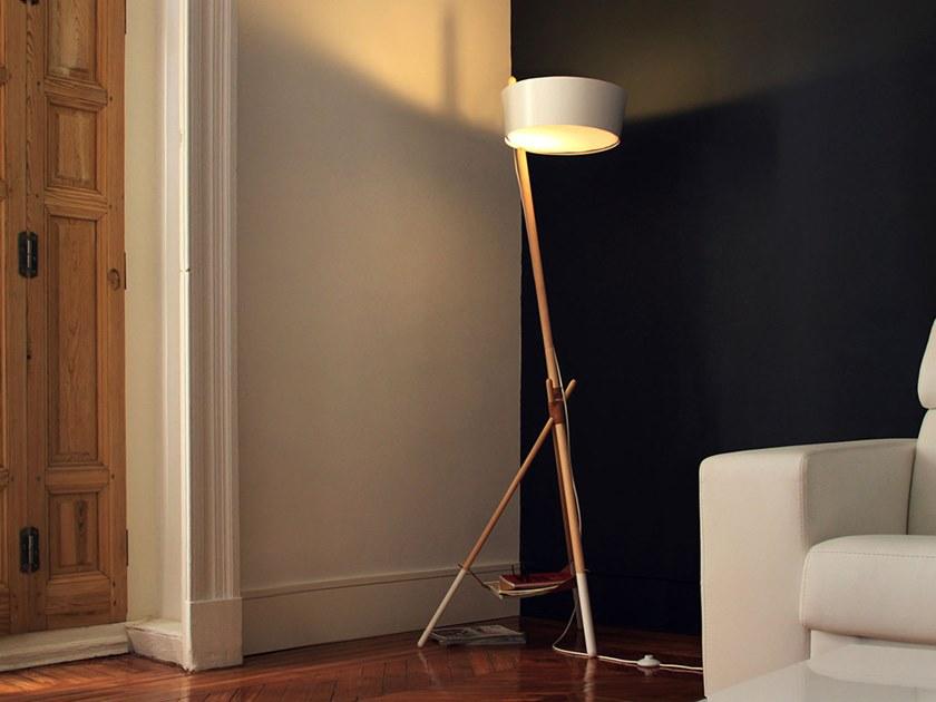 Woodendot Торшер для чтения из бука Ka sun-id-1380531 - Вид №3