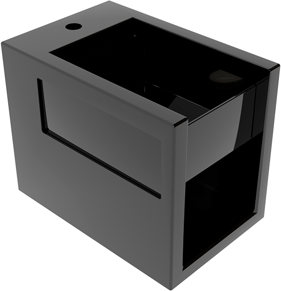 BXBI012 Напольное биде приставное GSG CERAMIC BOX