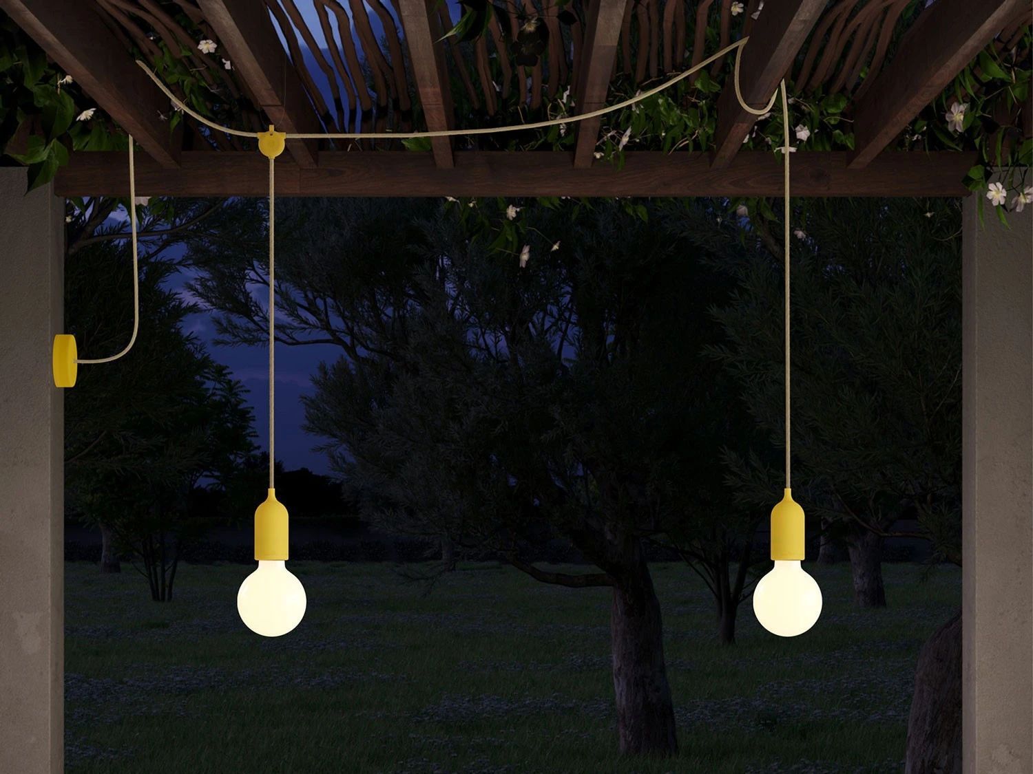 Открытый подвесной светильник Creative Cables F-SNAKE EIVA OUTDOOR LAMP ARCH-00094299