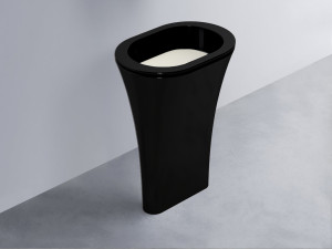 AMLA65-N+AMPILO-TL+AMCOLO-N Раковина Amedeo Ovale отдельностоящая cielo Enjoy + Amedeo