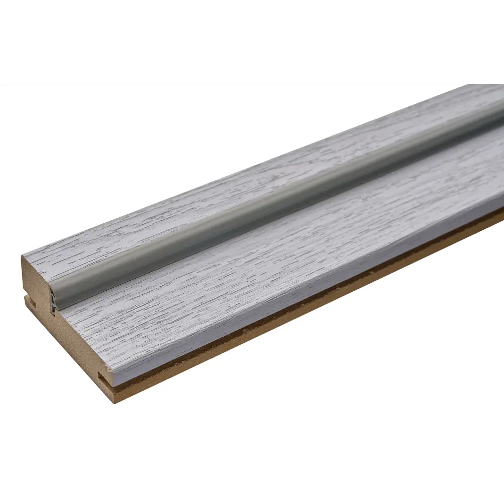 Дверная коробка ПРИНЦИП Бостон серая для одностворчатых дверей 89340269 STLM-0896779