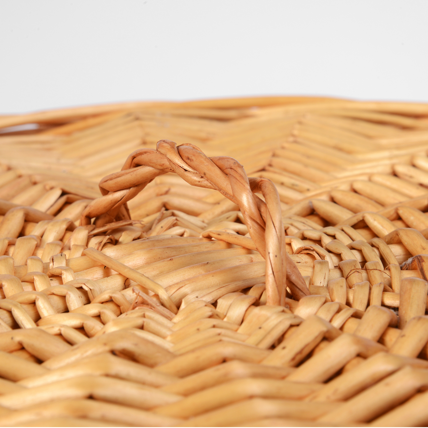 WB-410-S Main Плетеная корзина для белья с крышкой WasserKRAFT  - Вид №4