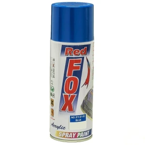 Краска аэрозольная Red Fox глянцевая цвет синий 400 мл
