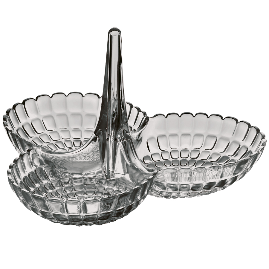 19920092 Менажница tiffany серая Guzzini 