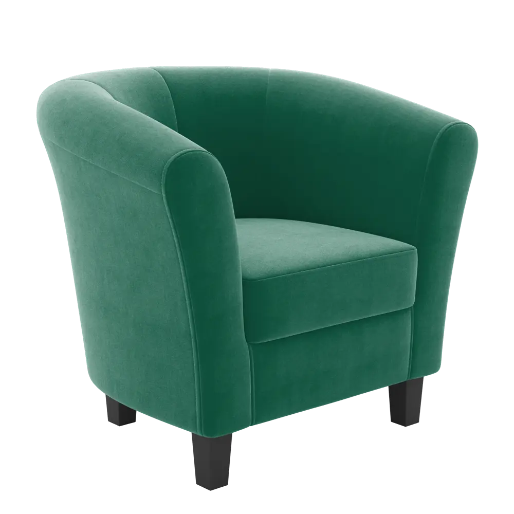 Кресло полиэстер Seasons Марсель CAMARO99 зеленое 85x73x77 см STLM-2025347