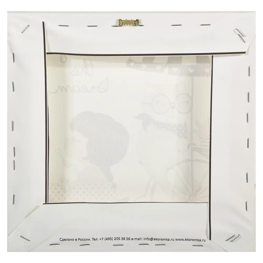 Картина на холсте «Девочка в тележке» 30х30 см Santreyd STLM-2125887 - Вид №2