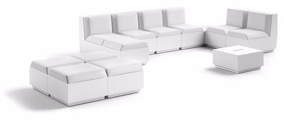 Plust Журнальный столик из низкого полиэтилена Big cut sun-id-1489006 - Вид №1