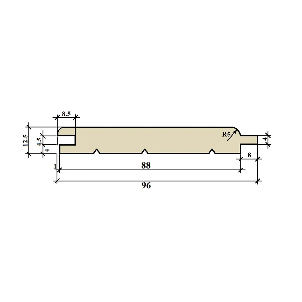 Santreyd Вагонка штиль для эстетичной отделки стен и потолков 82607472 STLM-0031382 - Вид №9