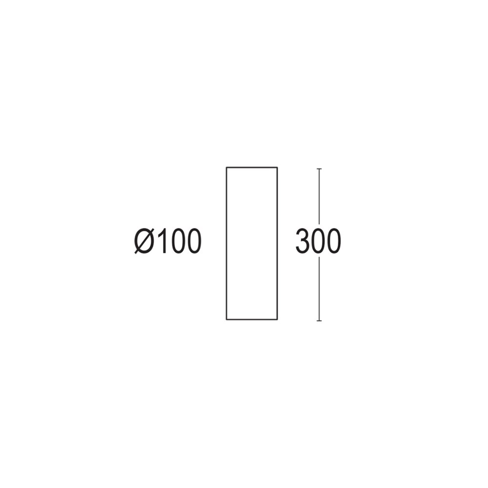 Stelo 2C 300 Ghidini Stelo C .01 Белый (Матовый)  - Вид №2