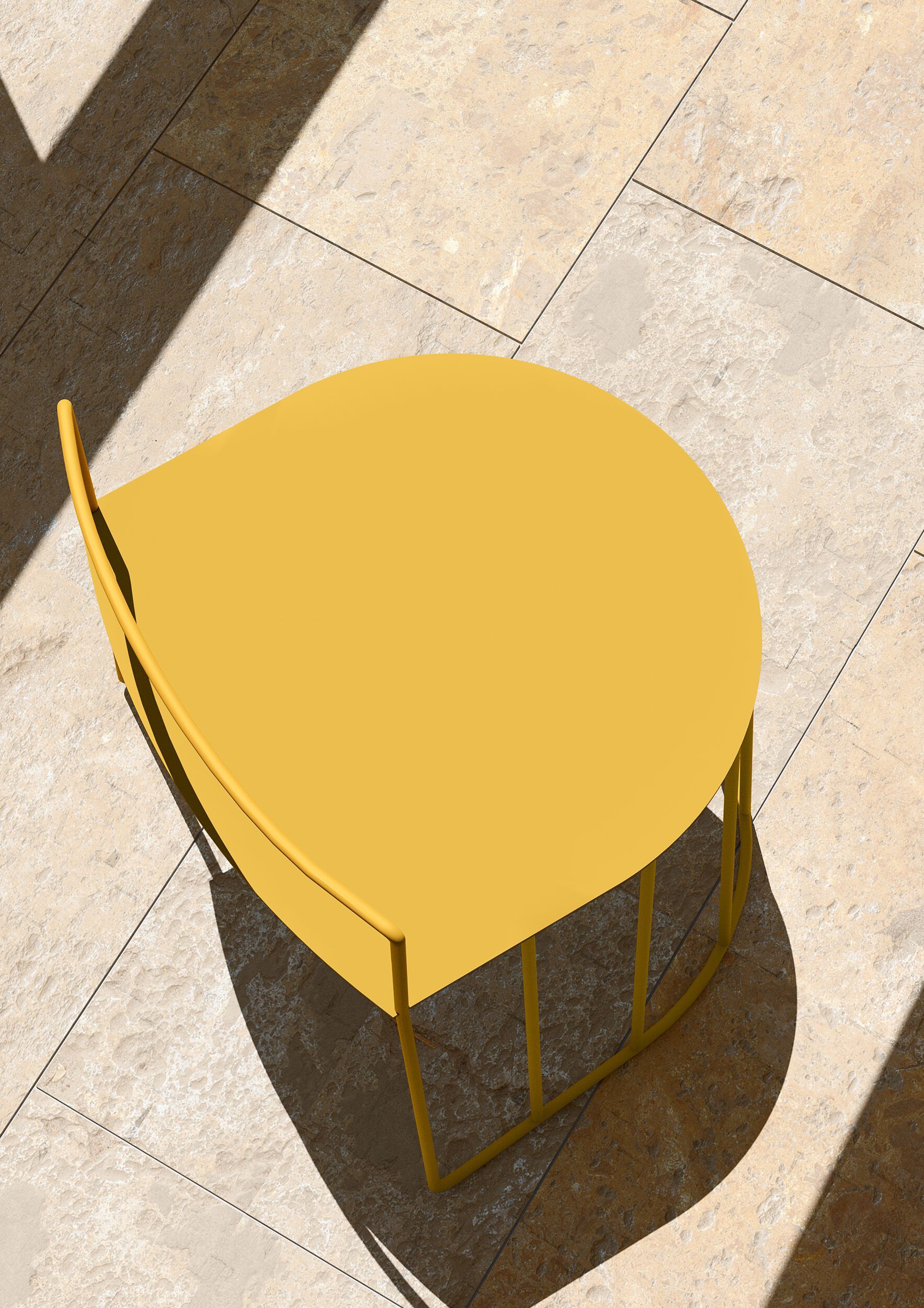 Стул из железа и листового металла Pipedesign Arturo ARCH-00089080 - Вид №3