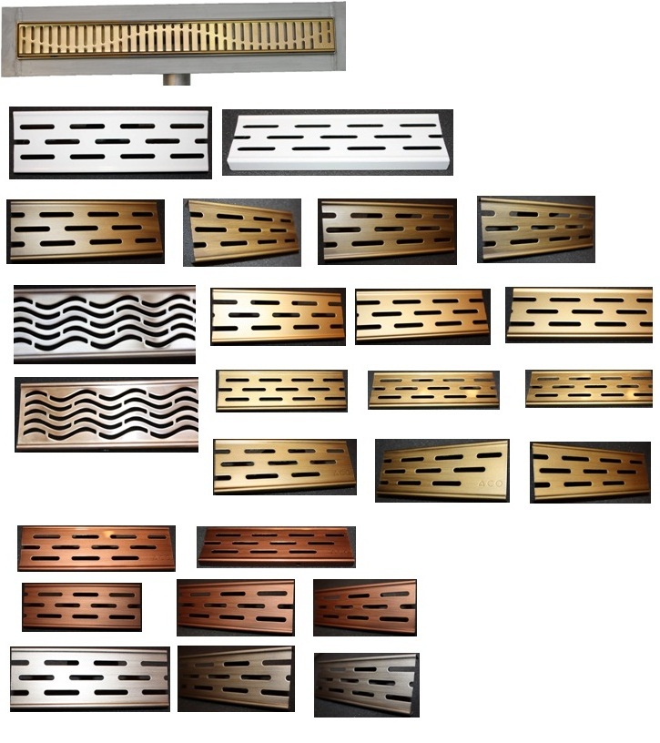 Канал  для душа L=585мм с фланцем H=92 мм ACO 25516 - Вид №6