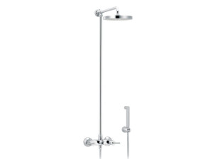Настенная душевая колонна с ручным душем