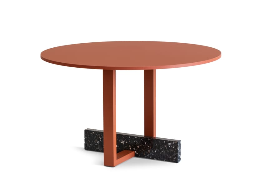 Круглый стальной стол Magis Pied-à-terre ARCH-00044849