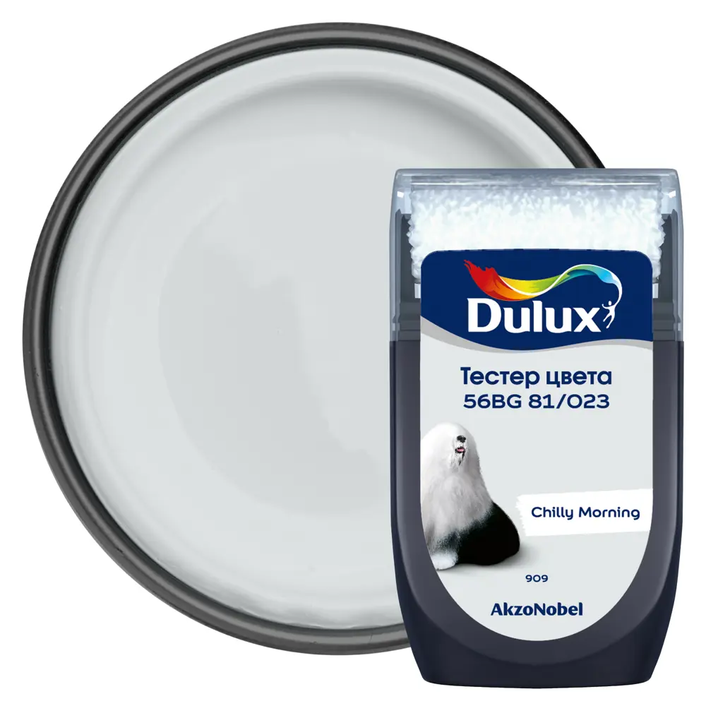 Тестер краски для стен Dulux 56BG 81/023 Chilly Morning 30 мл STLM-2048232