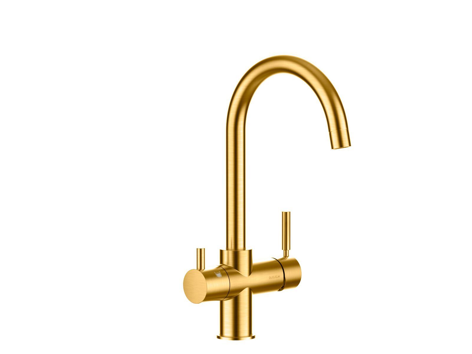 Однорычажный смеситель для кухни с поворотным изливом GUGLIELMI RUBINETTERIE чистый ARCH-00101393 - Вид №2