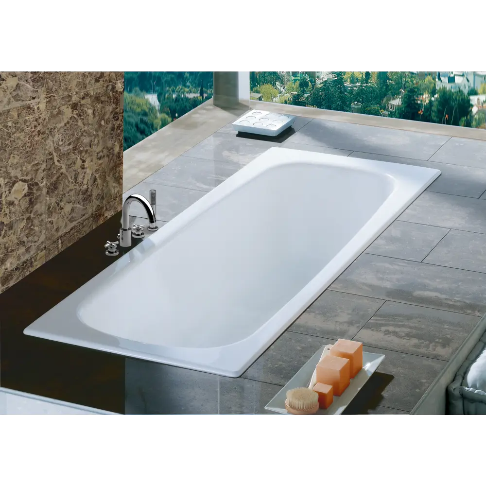 Ванна Roca Stratus чугунная 1700x700 мм STLM-2070721 - Вид №1