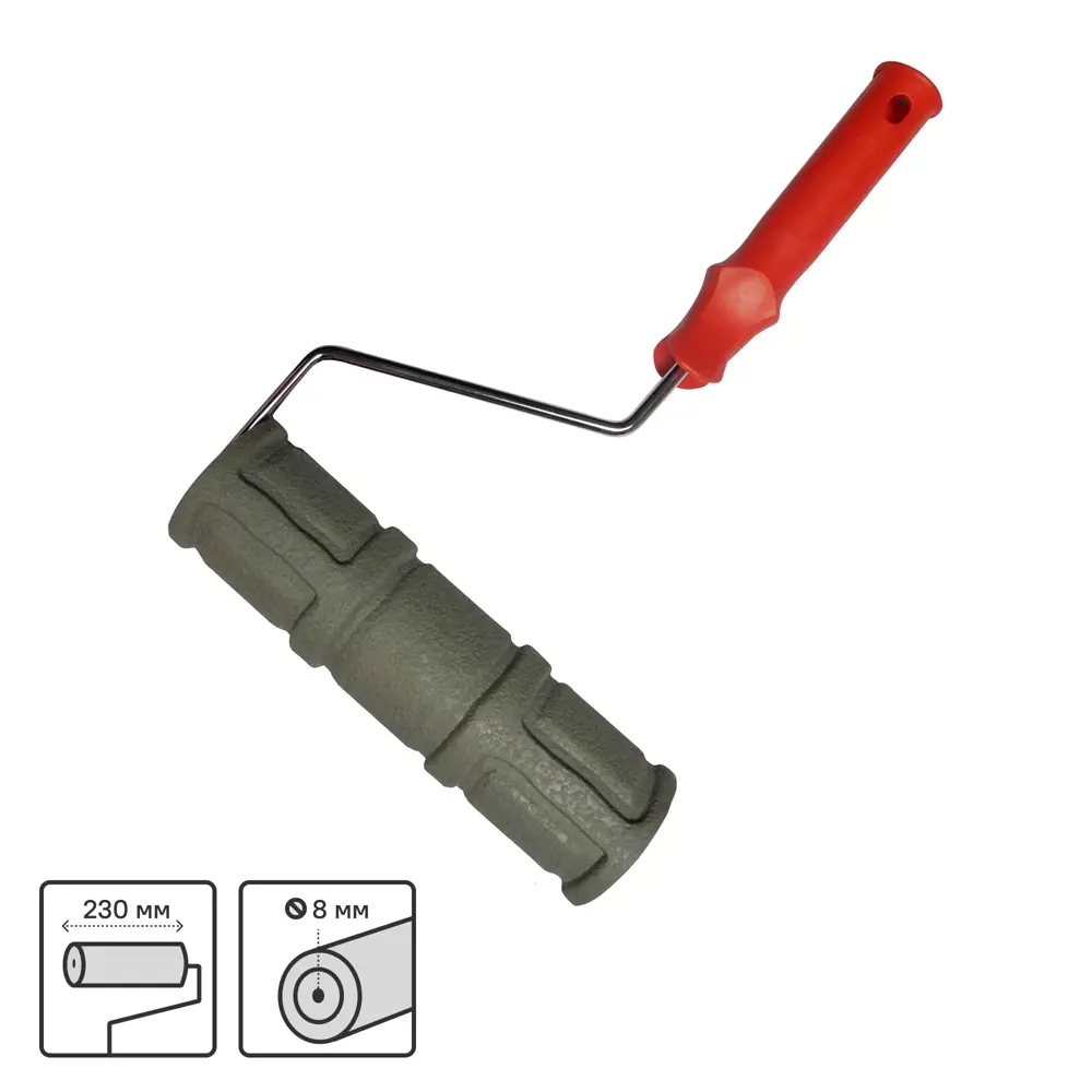 Santreyd Фактурный валик «Кирпич» для декоративной отделки 230 мм 84965519 STLM-0057451