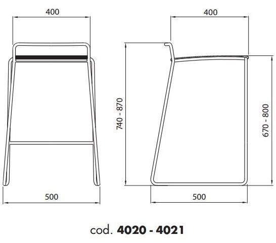ALMA DESIGN Стул из стали с высокой штабелировкой Estrosa sun-id-1456321 - Вид №7