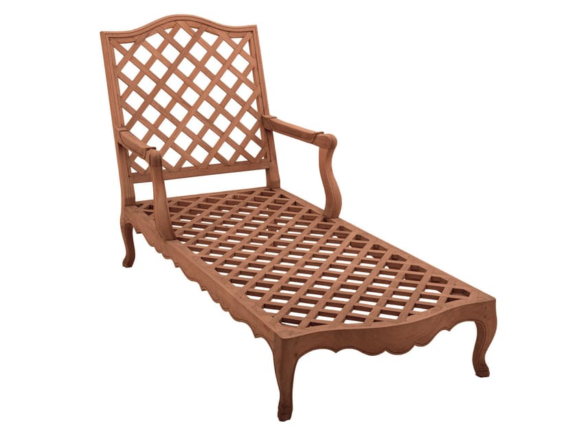 Chaise longue in teak ASTELLO Camélia ARCH-00128996