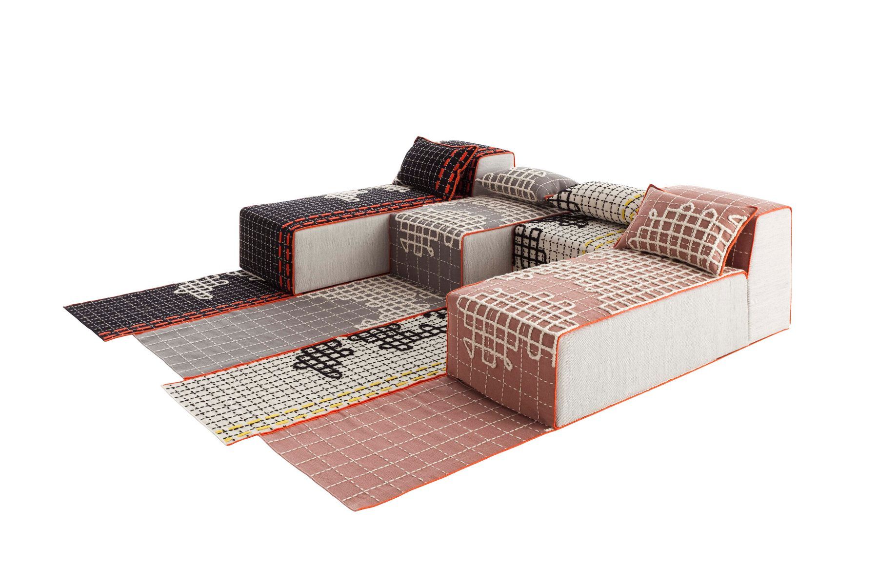 Ковер ручной работы GAN Bandas ARCH-00021457 - Вид №2