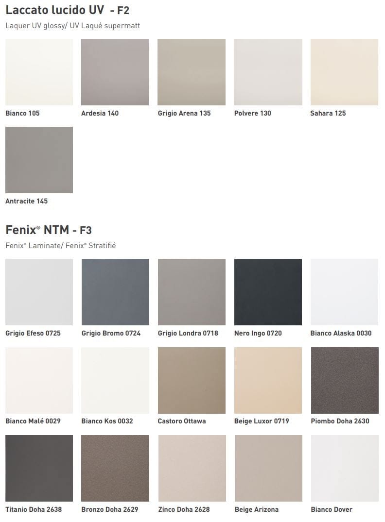 Встроенная кухня Dekton® с островом Floritelli Cucine ARCH-00067210 - Вид №17