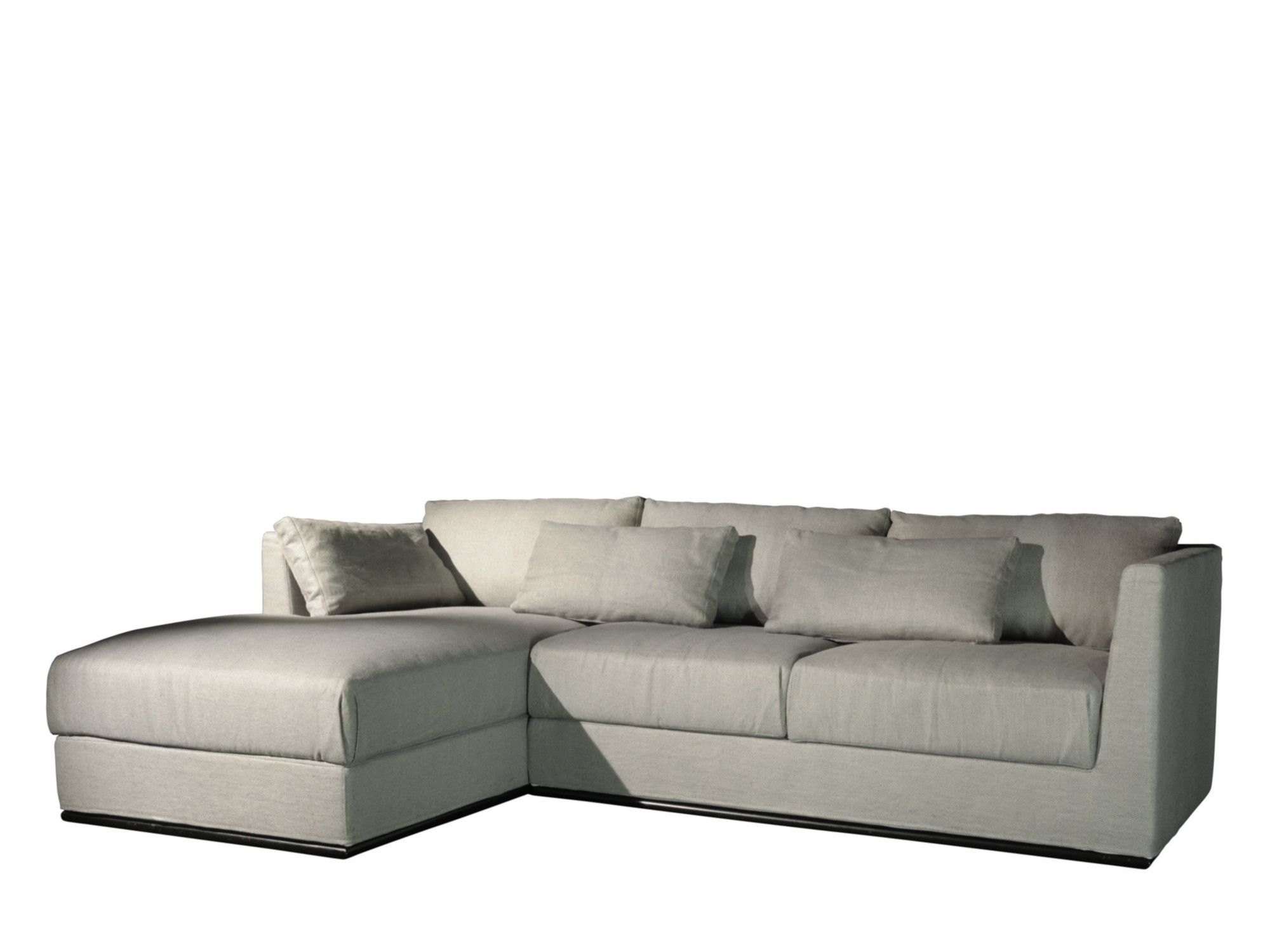 3-местный тканевый диван с полуостровом Garbarino EOS ARCH-00043814 - Вид №1