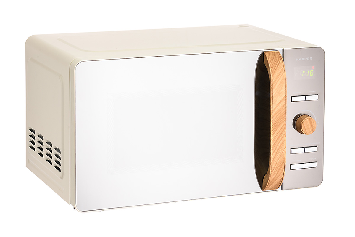 9936789 Микроволновая печь HARPER HMW-20ST03 бежевый, зеркальный STDN-0150668 - Вид №2