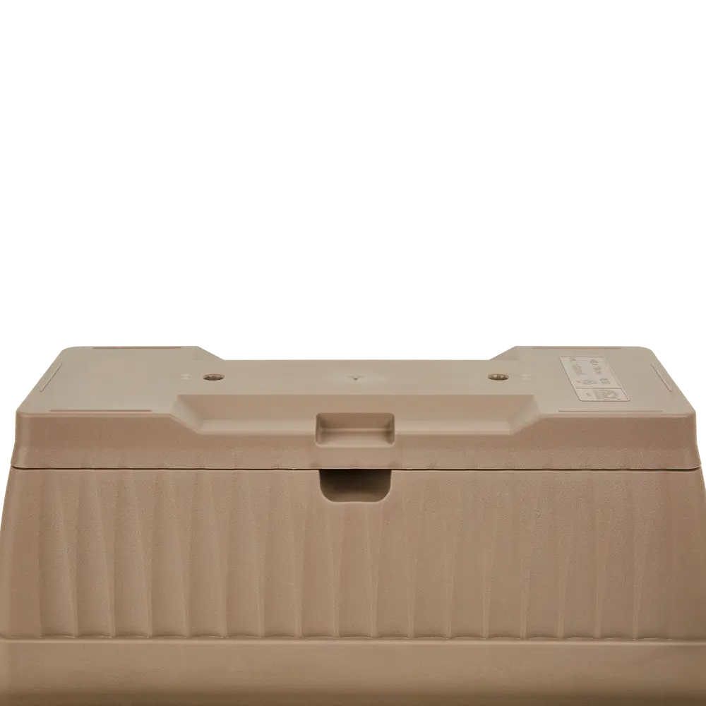 Балконный ящик 19x16x40 см v12.2 л пластик мокко Santreyd STLM-2197197 - Вид №2