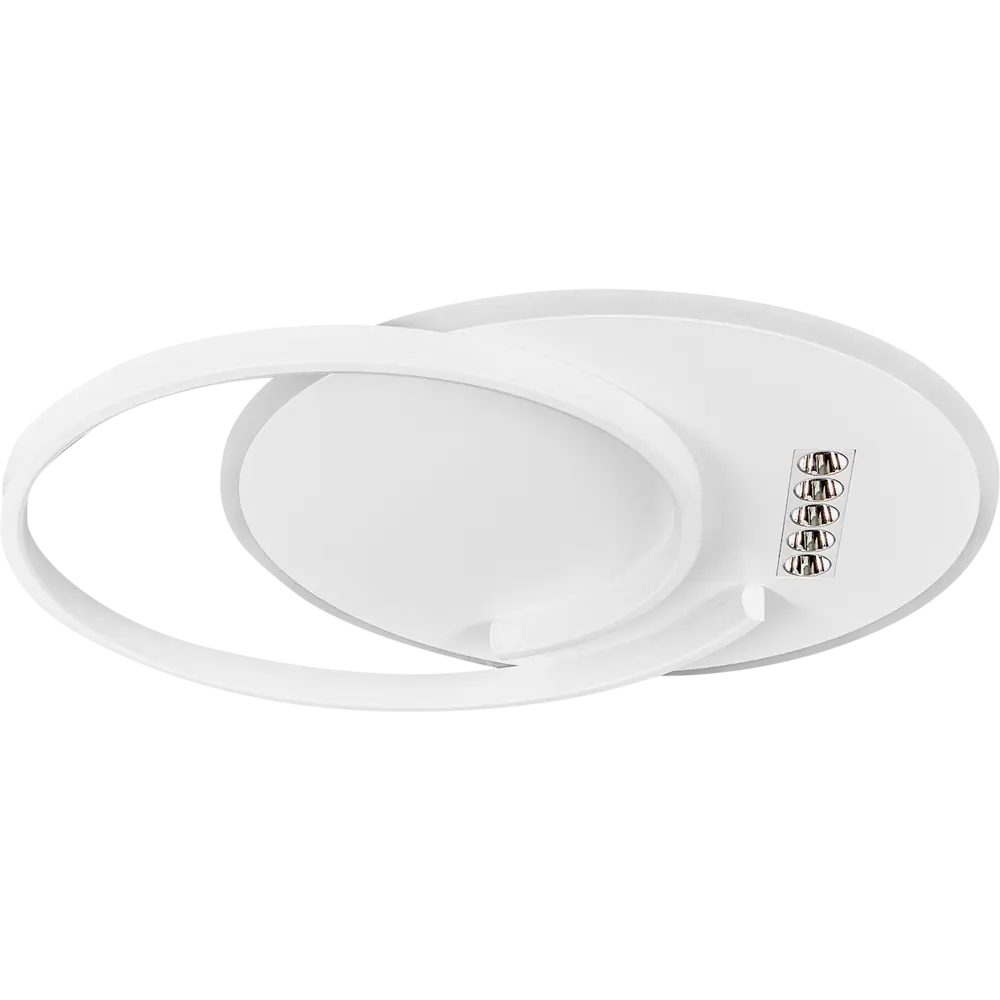 Умная люстра потолочная светодиодная Schaffner Seni 2960-500 10 Вт регулируемый белый свет цвет белый 88660089 STLM-2131849  - Вид №5