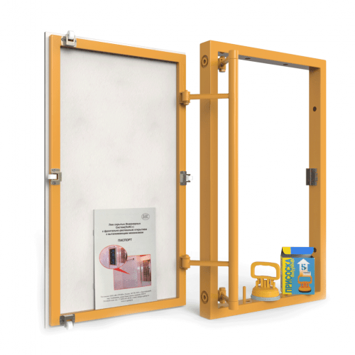 Ревизионный люк под плитку, распашной на присоске 500Х700 ВОЗРОЖДЕНИЕ sun-id-1025405 - Вид №3