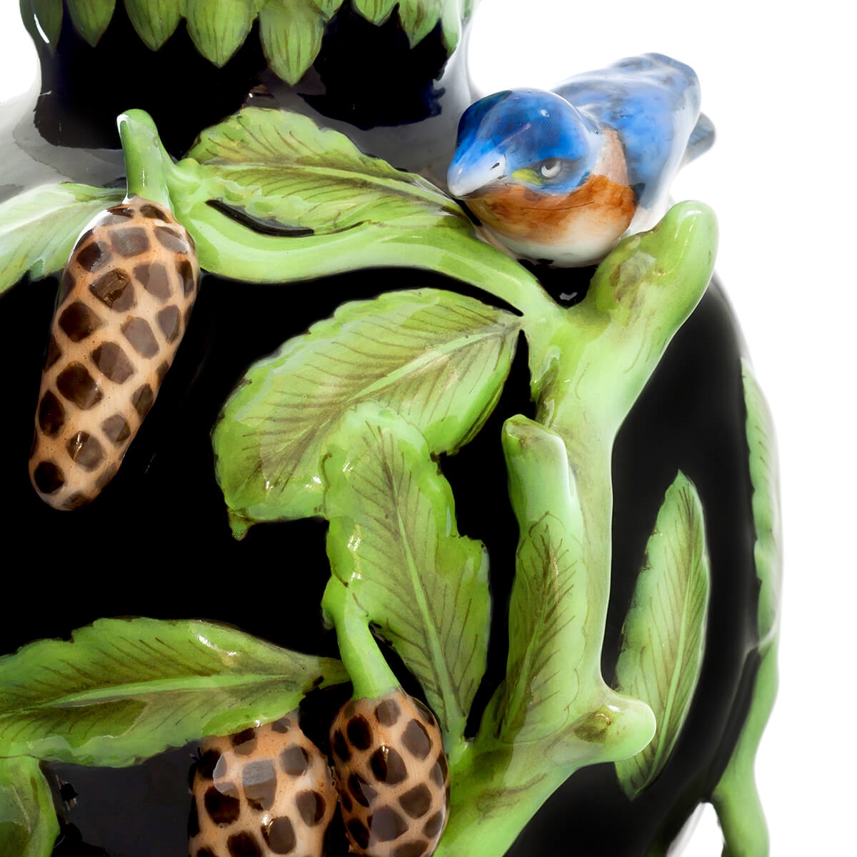 200898-90 ABHIKA JAR KRIZIA ФАРФОР BLACK  - Вид №2