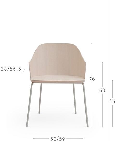 Billiani Кресло из ясеня Fitt classic 022 - Вид №2